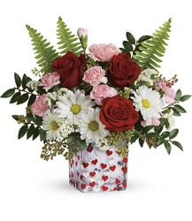 Teleflora's Pop Hearts Bouquet from Krupp Florist, your local Belleville flower shop